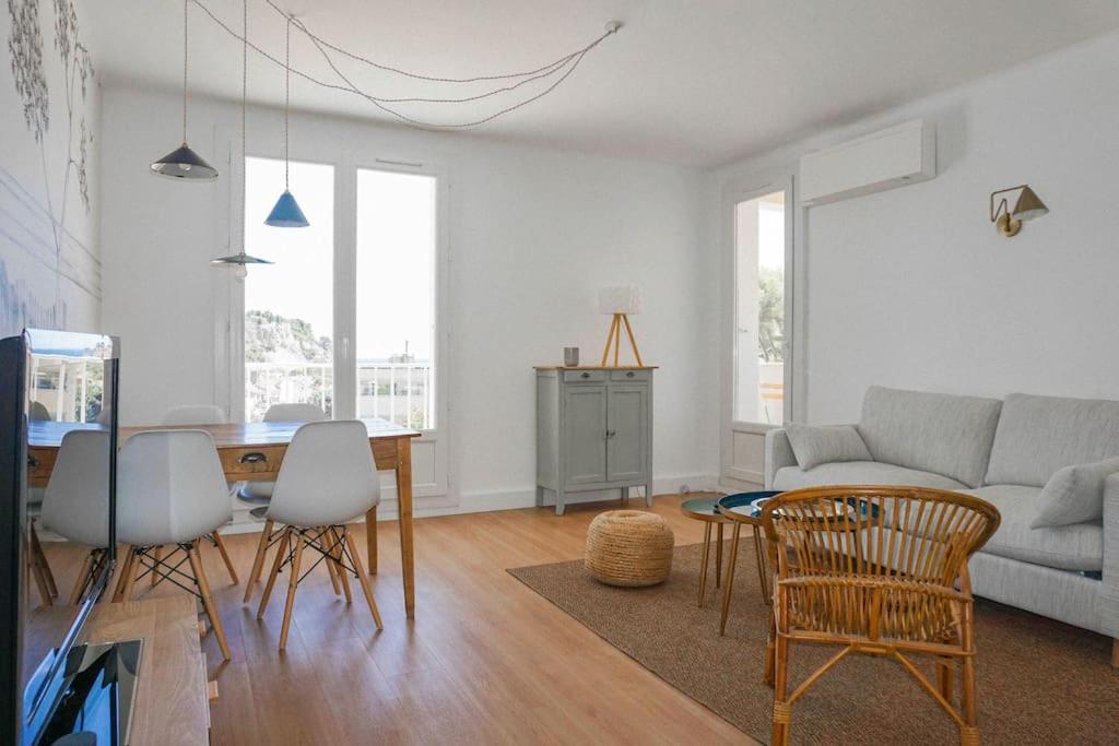 Panisse - Parking - Clim - Wifi Apartment Cassis Ngoại thất bức ảnh