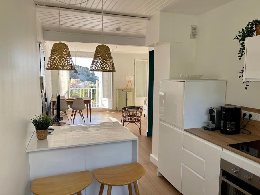Panisse - Parking - Clim - Wifi Apartment Cassis Ngoại thất bức ảnh